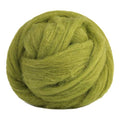 3.53oz Needle Felting Wool Roving Wool for Felting Wool Felting Supplies - color: grass green