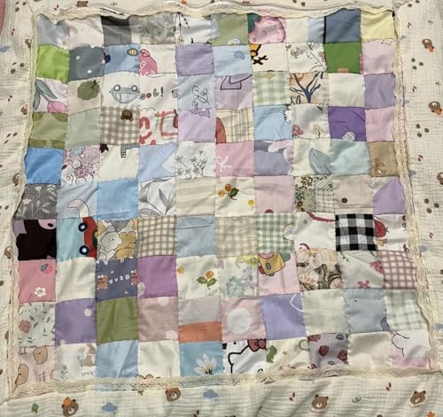 Cotton Fabric DIY Making Supplies Quilting Patchwork Fabric Fat Quarter Bundles DIY for Quilting Cotton Patchwork Cushions (20 x 20 inches, Flower Geometry Yellow) - size: 20 x 20 inches