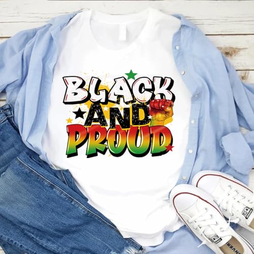 4 Packs Juneteenth Iron on Transfer Stickers Patches 1865 Black History Heat Transfer Vinyl Decals for Clothing Black Men Proud Lives Matter Design Washable Iron on Appliques for T-Shirt Pillow Bags - color: Juneteenth D