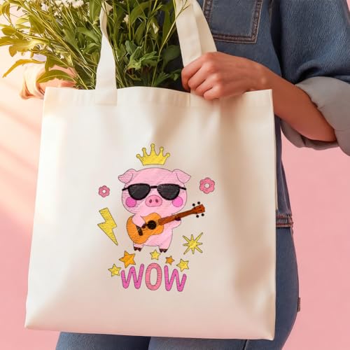 4 Sheets Water Soluble Embroidery Patterns Stabilizers Fun Theme Embroidery Stick and Stitch Paper with Pre-Printed Fun Style Patterns for Hand Sewing Lover Beginners - style: Cute Animals