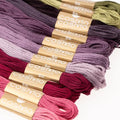 Lecien No. 162400-10 Cosmo, Thread Assorted Pack by Nicki Franklin (BlackBerry Picking) 12 Piece Set - color: blueberry, style: Blackberry Picking