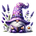 Gnome Stamped Cross Stitch Kits Cross Stitch Patterns,Flower Dimensions Cross Stitch Kits Embroidery Kit Arts and Crafts for Beginners 13.7x13.7 inches - color: D057A