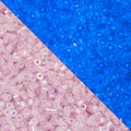 John Bead 25g Cylin Beads Violet Glow in Dark AB 11/0 Glass Cylindrical Seed Beads for Jewelry Bracelets Necklaces Earrings Making Embroidery - color: Violet Glow in Dark AB