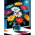 Flowers Stamped Cross Stitch Kits for Adults Beginner, Counted Cross Stitch Kits Printed Stitching Cute Patterns Dimensions Needlepoint Art Crafts Embroidery Kits for Adults - color: Cross Stitch-1215-9