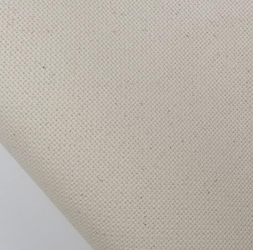 KCS 59" x one Yard (93cmx149cm) 14 Count Cotton Aida Cloth Cross Stitch Fabric (Oatmeal) - color: Oatmeal