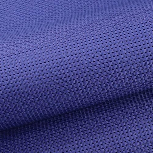 KCS 59" x 1 Yard (93cmx149cm) 11ct Counted Cotton Aida Cloth Cross Stitch Fabric (Royal Blue) - color: Royal Blue