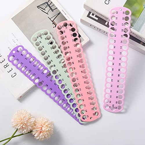 6 pcs Embroidery Floss Organizer,6 Color Plastic Floss Bobbin