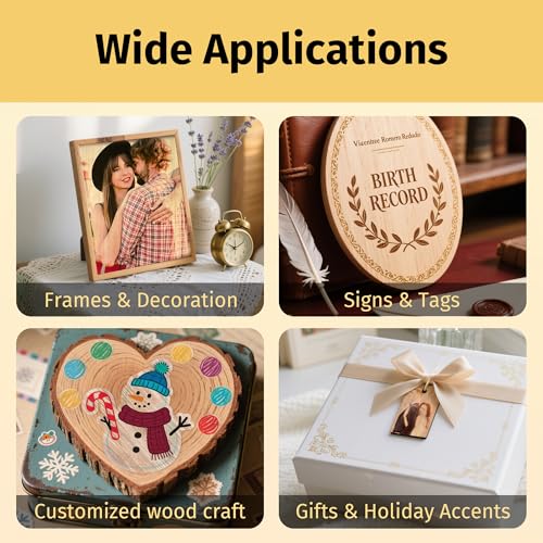 TransOurDream Heat Transfer Paper for Inkjet Printer (10 Sheets, 8.5x11") Printable Iron on Transfer Paper for Wood (Inkjet 1.0) - color: Wood, size: 10 Sheets