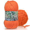 Mary Maxim Starlette Yarn, Soft Acrylic Yarn, 3.5 OZ 180 Yards Burnt Orange - color: Burnt Orange