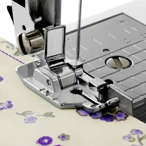 Distinctive 1-4 (Quarter Inch) Quilting Sewing Presser Foot w/ Edge Guide - size: 1/4" Quilting Foot w/ Guide