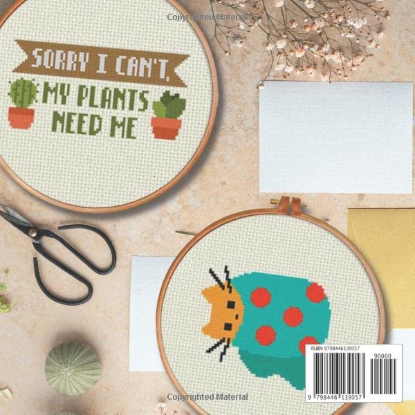 100 Funny Counted Cross Stitch Patterns: Daily Cross Stitch 100 Funny Book