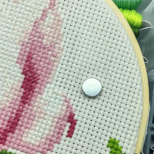 Large Dragon Needle Minder, Needle Minder Magnet, Magnetic Needle Nanny, Fantasy Needlework Accessories for Cross Stitch & Embroidery (Green) - color: Green