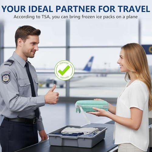 Medineed Custom-Fit Travel Case for 2 Zepbound Pen, TSA Approved - color: Green-Big