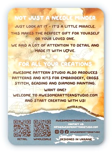 Awesome Pattern Studio National Parks Needle Minder Set (Joshua Tree Classic Design - Set #2) - size: Joshua Tree Classic Design - SET #1
