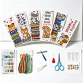 Zhenqing Bookish Dog Stamped Cross Stitch Bookmark Kit, 6 Reading Puppy Designs on 11CT Printed Cotton Fabric for Adults and Beginners, Gift for Book Lovers - color: Dog Reading Bookmarks