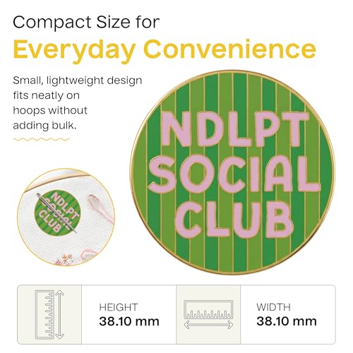 Aspen Lane Magnetic Needle Minder Needlepoint Accessory (NDLPT Social Club) - color: NDLPT Social Club