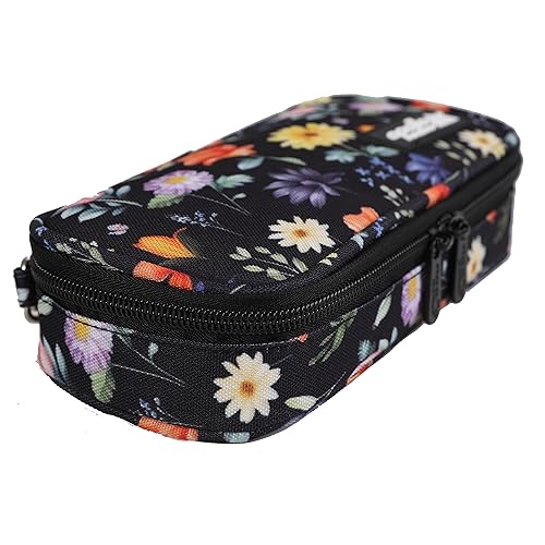 apollo walker Insulin Cooler Travel Case Diabetic Medication Cooler with Ice Packs and Insulation Liner insulin travel case tsa approved - color: Floral, size: Small
