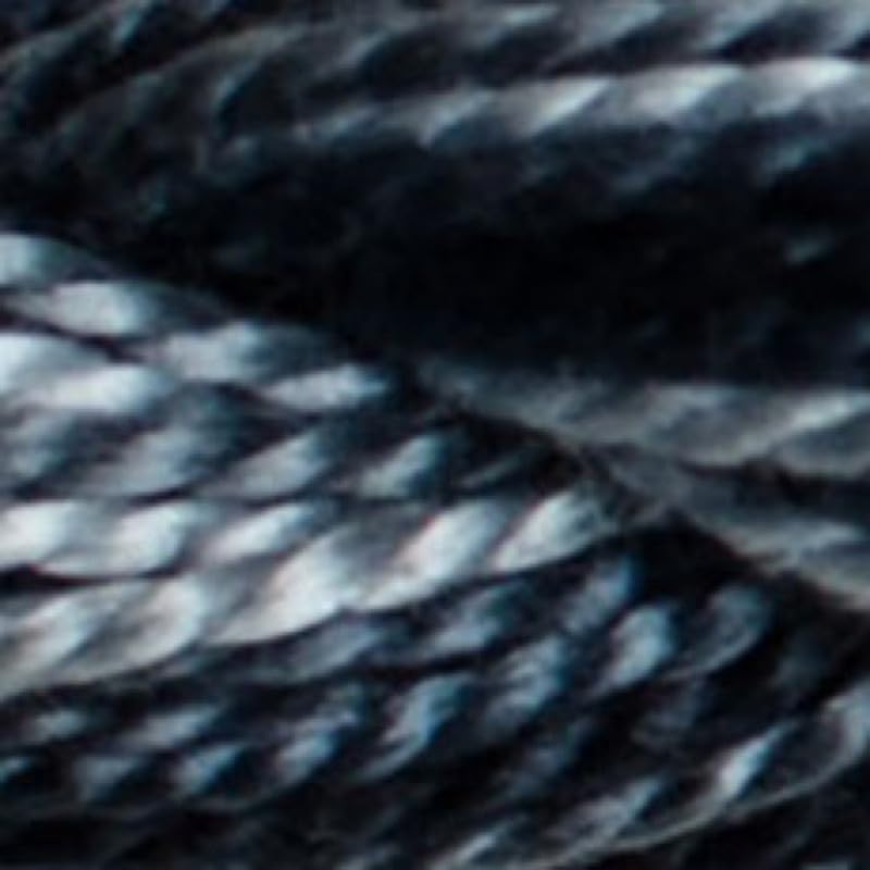 DMC 115 5-53 Pearl Cotton Thread, Variegated Steel Grey, Size 5