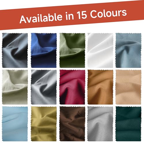 Simple&Opulence 100% Cotton Canvas Fabric 10oz. 59 Inch by The Yard, Nature Duck Fabric Textile Medium Weight for Painting, Sewing, Crafts, Embroidery, Bag, Handmade Home Decor(1 Yard, Light Grey) - color: Light Grey, size: 1 Yard