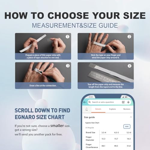 Egnaro Women's Silicone Wedding Ring 2.5mm Wide 1.8mm Thick Rubber Band Set - color: A4-Light Green, Arctic Ice, Beige, Pink Sand, White