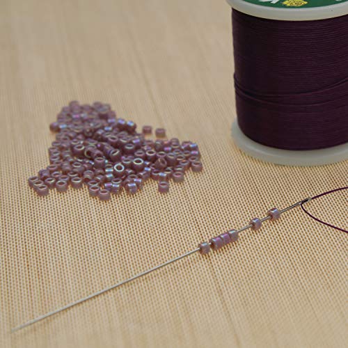 The Beadsmith English Beading Needles, Size 10, 4 Needles per Card - size: #10 - 4 Needles