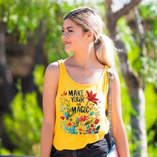 Dazoratix Inspirational Iron on Transfers - 9 Sheets Flower Ready to Press Motivational Heat Transfer Stickers Floral Clothing Decals for T-Shirts Women Clothes Appliques Hat Bag Clothes Decorations - style: Floral Inspiration-9PCs