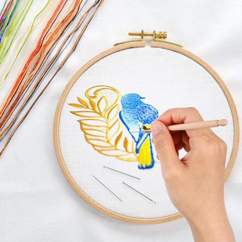 meekoo Tambour Hook with 3 Needles 70# 90# 100# Tambour Embroidery Kit(1)