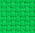 KCS 59" x 1 Yard 14ct Counted Cotton Aida Cloth Cross Stitch Fabric (Green) - color: Green