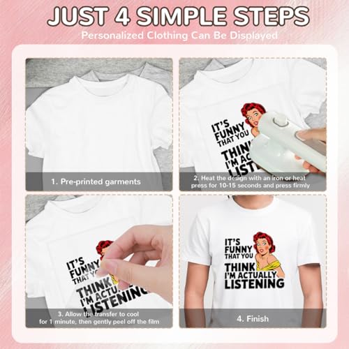 Dtf Transfers Ready to Press - 20Pcs Sassy Retro Housewife Iron on Transfers 1950s Sarcastic Housewife Iron on Decals Vintage Sarcastic Heat Transfer Vinyl Stickers for Clothing Pillows Bag DIY Crafts - color: Retro Housewife