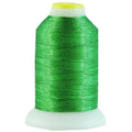 ThreadArt Metallic Embroidery Thread, 1000M, No. L63 - Green - color: Green