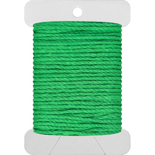 Classic Crochet Thread Yarn 100% Pure Cotton Thread,Col No: 700,Bright Christmas Green - color: Bright Christmas Green