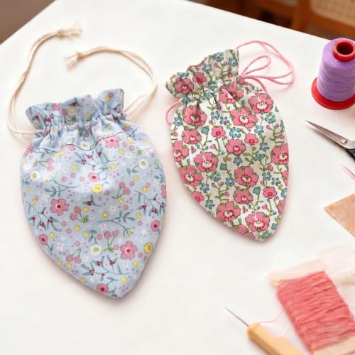 Aubliss 8pcs Fat Quarter Fabric Bundles (100% Cotton - 20'' x 20'') - color: Ditsy Floral