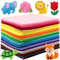 Moukeren 240 Pcs 10 x 16 Inch Felt Sheets, Rainbow - color: Rainbow, size: 10 x 16 Inch