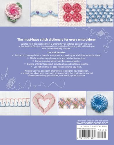 The Complete A-Z of Embroidery Stitches: The definitive guide to 288 stitches