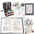 EVOCKAY 2026 Embroidery Stitch Book Kit - Versatile Sewing Box for Cross Stitch, Craft, and Punch Needle Projects - Perfect for Adults and Machine Embroidery Enthusiasts