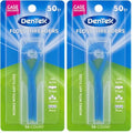 DenTek Floss Threaders for Braces, Bridges & Dental Implants, 50 Count (Pack of 2) - size: 50 Count (Pack of 2)
