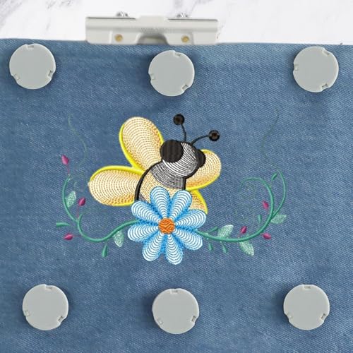 Brewland Magnetic Embroidery Hoop for Brother XP3 XJ2 XE2 4x4in - color: 4"x4"(100x100mm)-SA438M