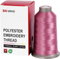 BAI Polyester Embroidery Machine Thread 5000 Yards Fuchsia Pink+73 - color: Fuchsia Pink+73