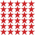 PAGOW 30 Pcs Star Iron on Patch, 1 Inch Sew on Star Embroidered Patches - color: 30 Red
