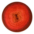 Scheepjes Cotton Whirl 1000m Gradient Yarn, 738 Crimson Cloak, 1 Cake - color: 738 Crimson Cloak