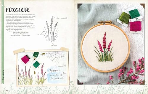 A Love of Cloth and Thread: Woodland Walks: Over 25 original embroidery designs with iron-on transfers