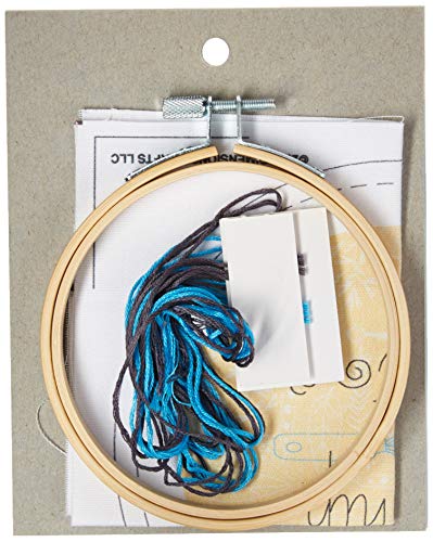 Dimensions 'Whip It' Short N' Sweet Mini Embroidery Kit for Beginners, 4'' - color: Whip It