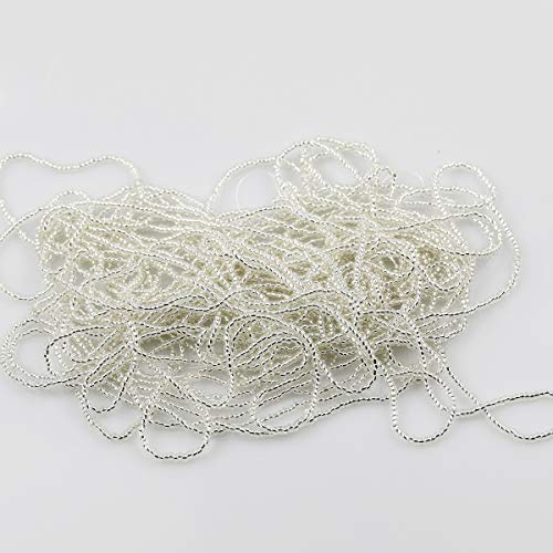 11/0 Glass Seed Beads Hanks (3 Meters, 6000pcs) & Crystal Silver Lined Strand Hanks (9 Meters) - color: Crystal-Sliver Lined