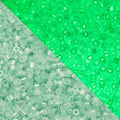 John Bead 25g Cylin Beads Green Glow in Dark AB 11/0 Glass Cylindrical Seed Beads for Jewelry Bracelets Necklaces Earrings Making Embroidery - color: Green Glow in Dark AB