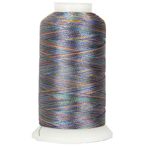 ThreadArt Polyester Machine Embroidery Thread, 1000M 40wt, Romantic Bouquet - color: Romantic Bouquet