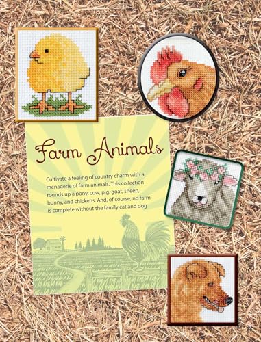 50 Cross Stitch Quickies: Animals & Friends
