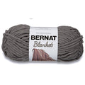 Bernat Blanket Super Bulky Yarn, 5.3oz, Guage 6 Super Bulky, Dark Grey - color: Dark Grey, size: Small Ball