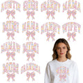 Rngmsi Dtf Transfers Ready to Press - 12 Pcs Easter Mama Iron on Patches for T-Shirts, Bow Iron on Stickers Heat Transfer Vinyl Decals for DIY Fabric Clothes Decor - style: Easter Mama