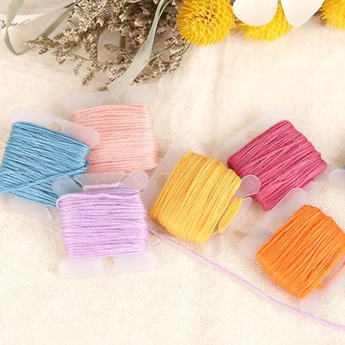 Embroidery Floss Organizer with 24 Compartments