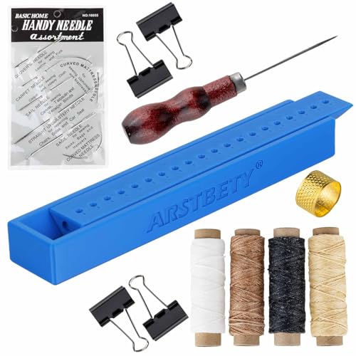ARSTBETY Complete Book Binding Kits, Bookbinding Supplies - color: Blue